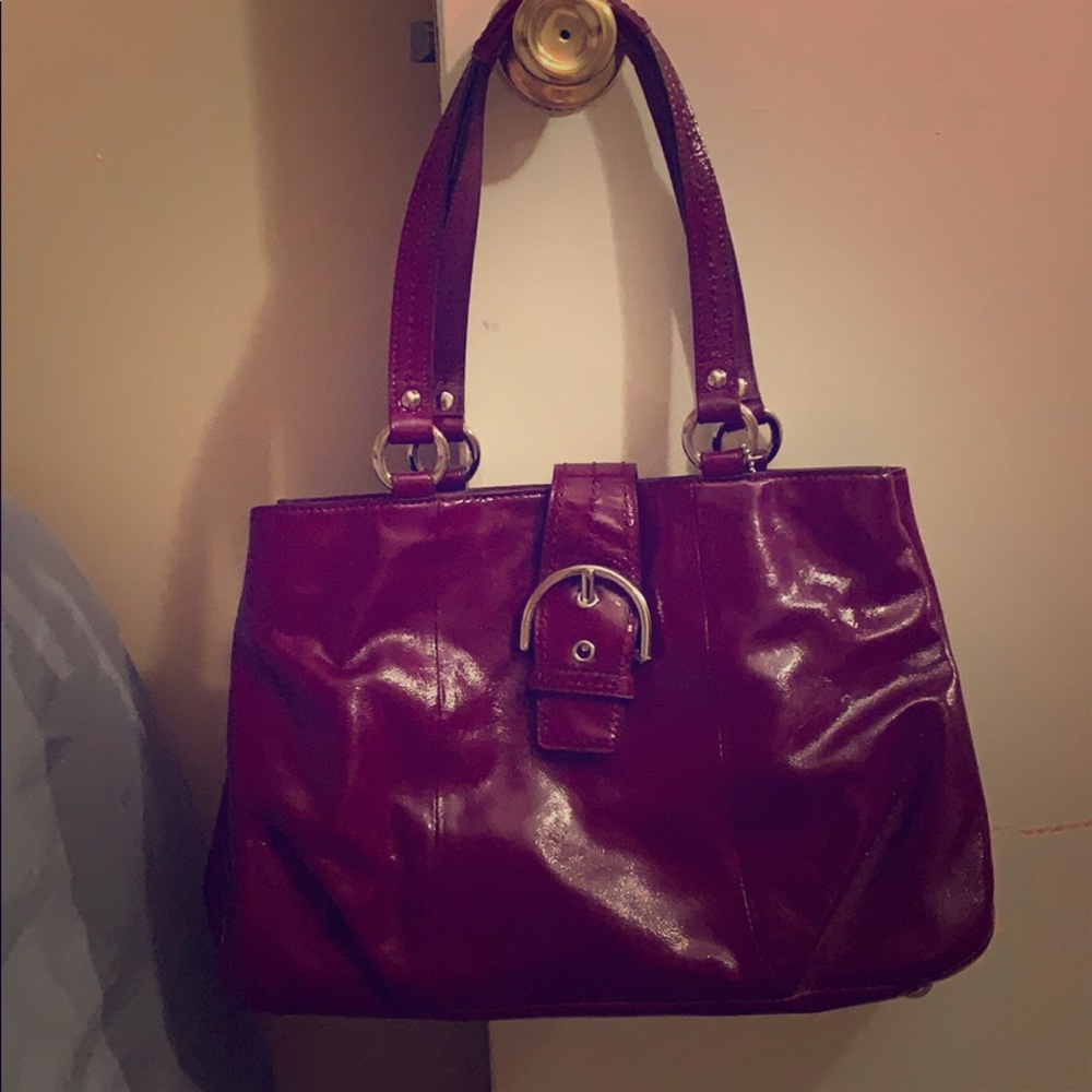 Coach Shiny Large Tote/Purse